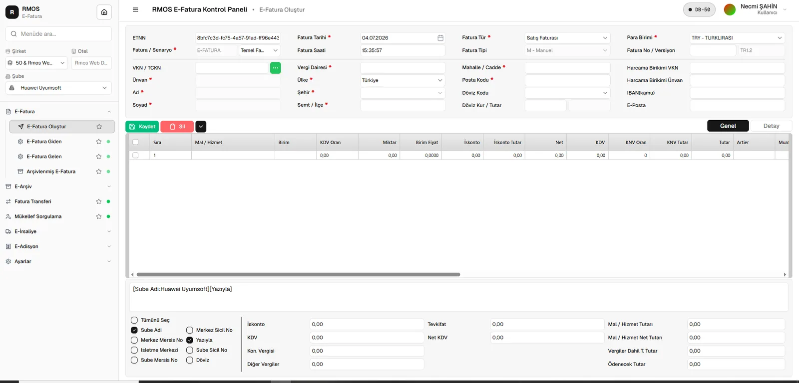 e-Invoice